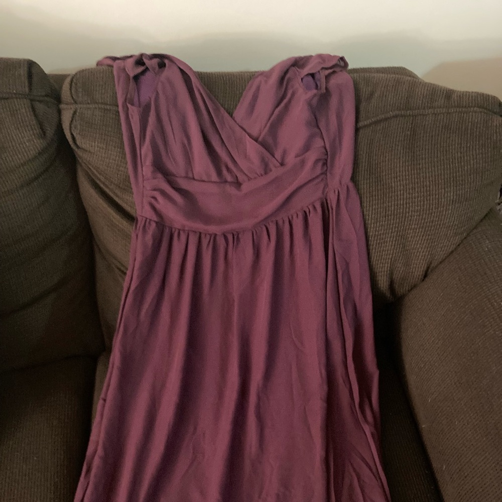 Flow purple dress